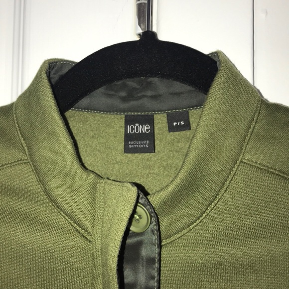 ICÔNE by Simons Mandarin Collar Lined Jacket - Picture 5 of 9